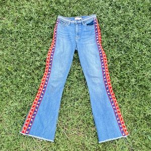 Tory Burch Floral Trim Jeans | Women’s | 26